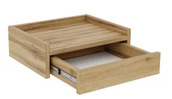Stolik nocny wiszący NUVIA 45 dąb wotan szafka wisząca ścienna 45x35