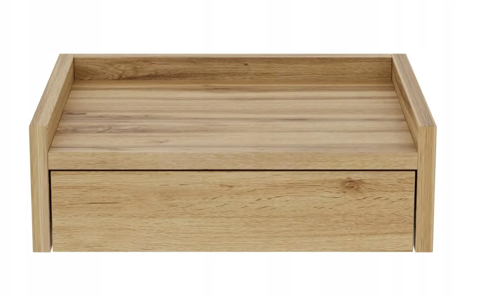 Stolik nocny wiszący NUVIA 45 dąb wotan szafka wisząca ścienna 45x35