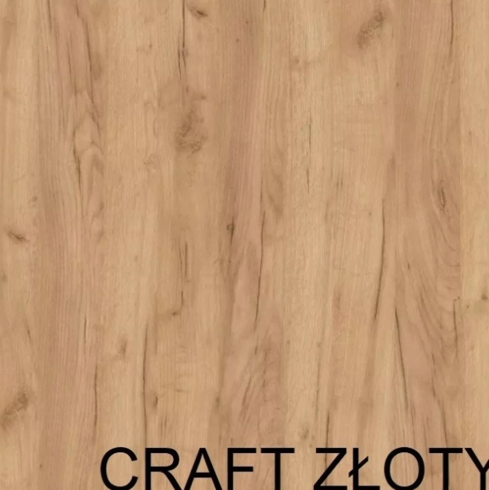 Stolik okrągły kawowy Boho - Dąb craft złoty