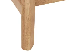 Stolik pomocniczy kwadratowy jasne drewno MDF