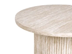 Stolik pomocniczy płyta MDF 50 cm beżowy