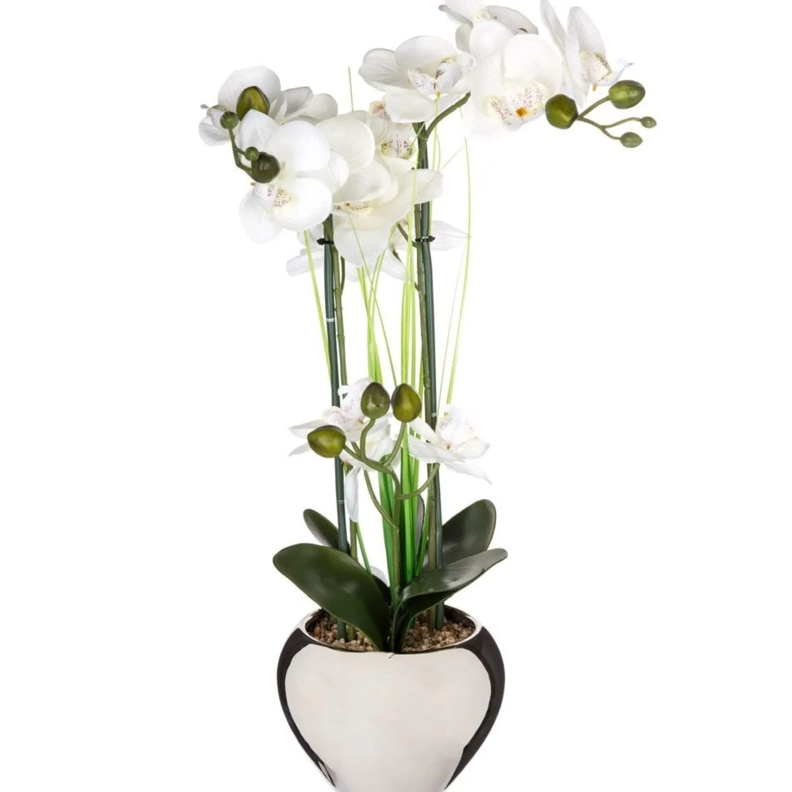 Storczyk sztuczny w doniczce glamour, 53 cm