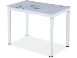 Stół prostokątny Damar 100x60 biały