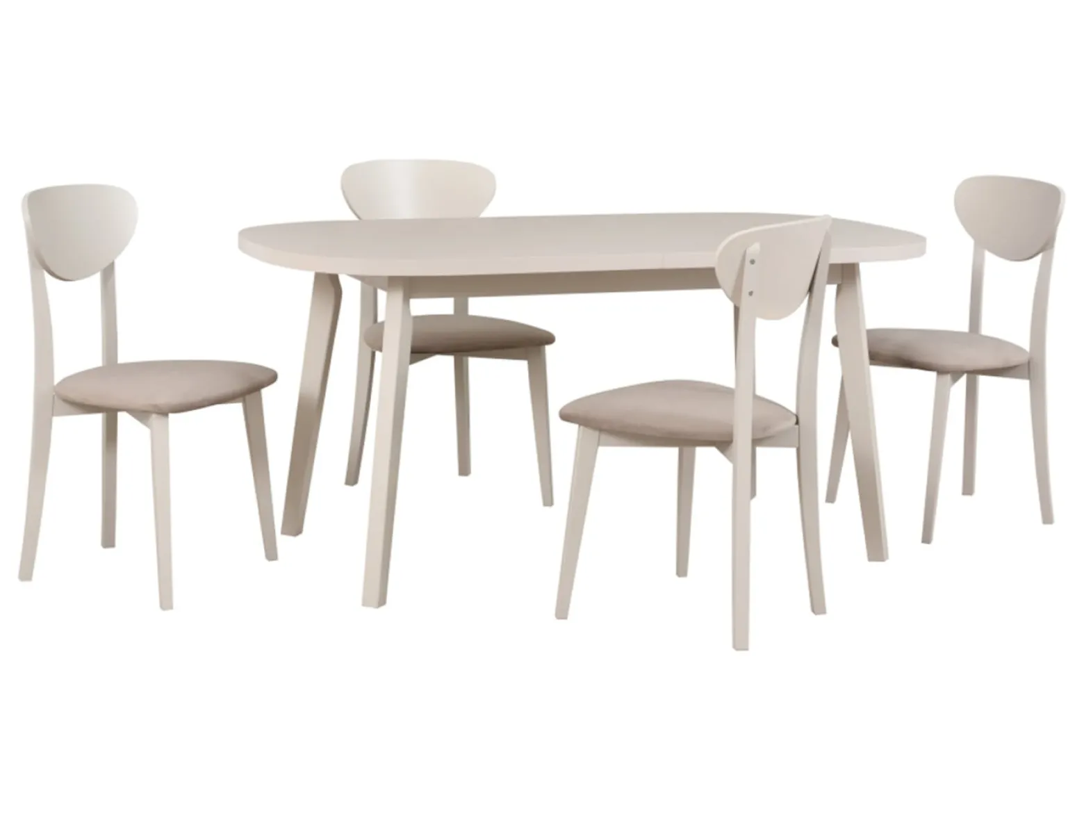 Stół rozkładany Marko 160-200x80 kaszmirowy