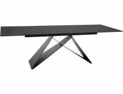 Stół rozkładany WESTIN CERAMIC 160(240)x90 brązowy mat ossid