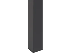 Stół rozkładany 120/160x80 cm czarny