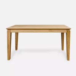 Stół rozkładany z litego drewna DANTE 120×80 + 1×45 cm