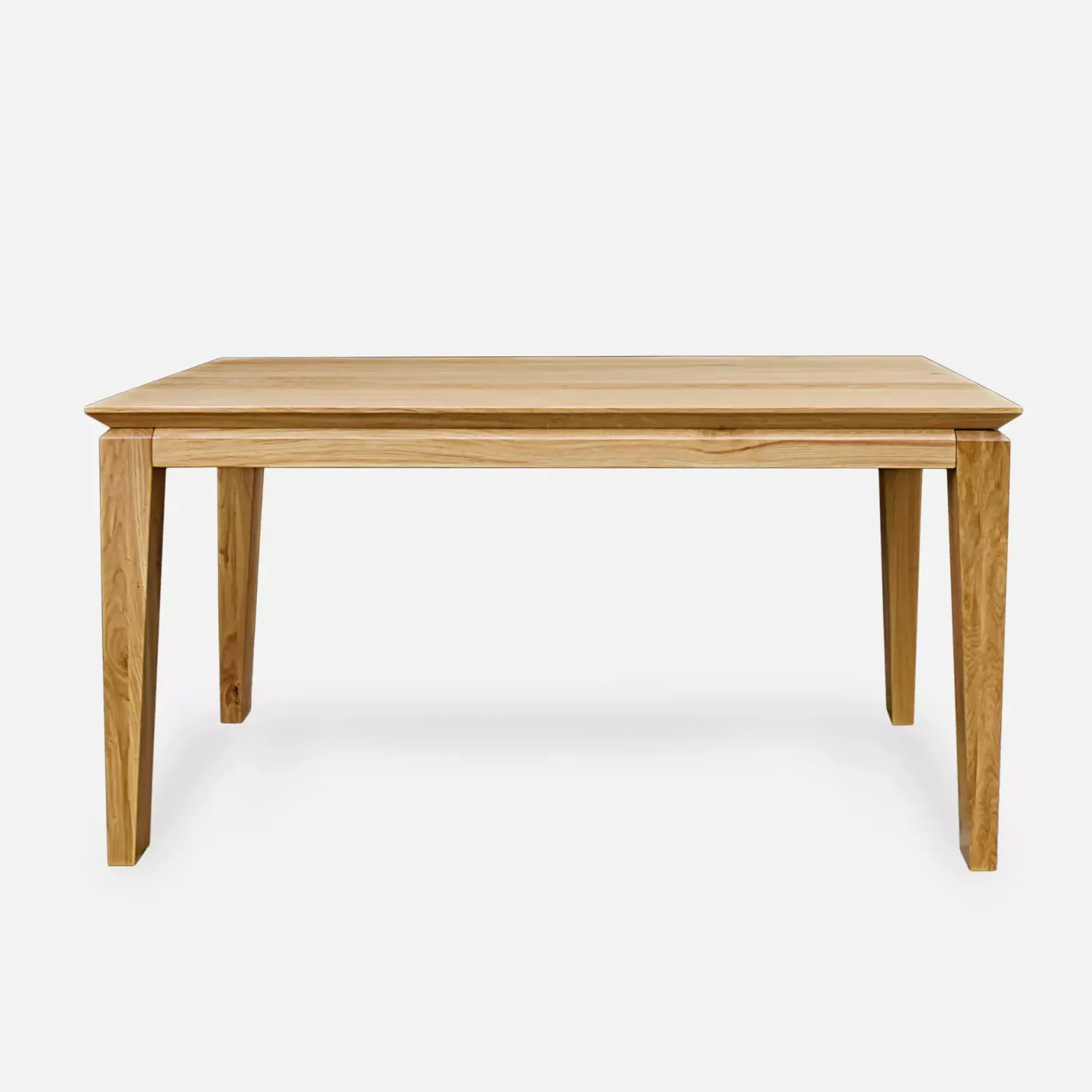 Stół rozkładany z litego drewna DANTE 120×80 + 1×45 cm