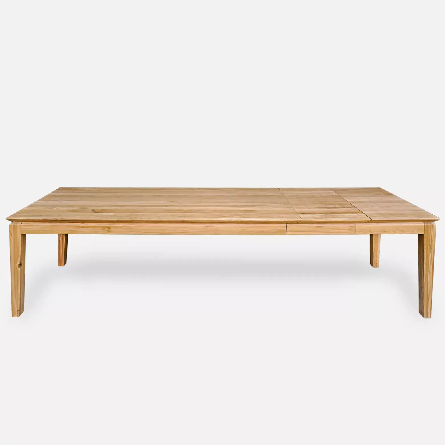 Stół rozkładany z litego drewna DANTE 120×80 + 1×45 cm