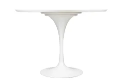 Stół TULIP PREMIUM 100 biały - MDF, metal