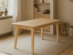 Stół 160x90 Primo z drewna litego, kolor sosnowy