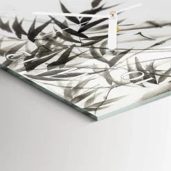Stylowy zegar 30x30 Bambus design na ścianę