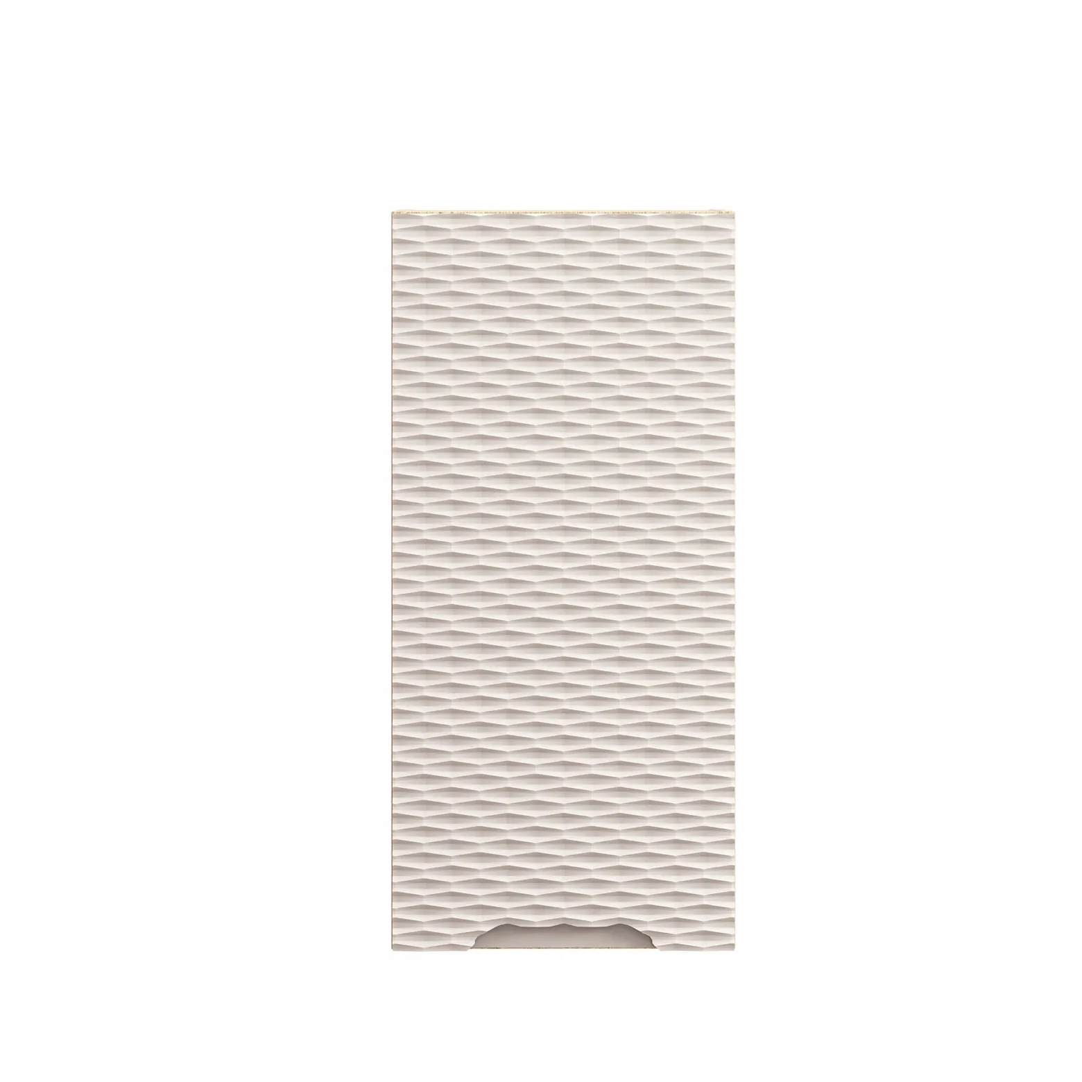 SŁUPEK Łazienkowa 35 cm BEŻOWY Wiszący FRONT 3D OCEAN BEIGE