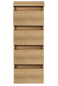 Słupek Megan 4S Dąb Craft Złoty 32X37X84 Cm