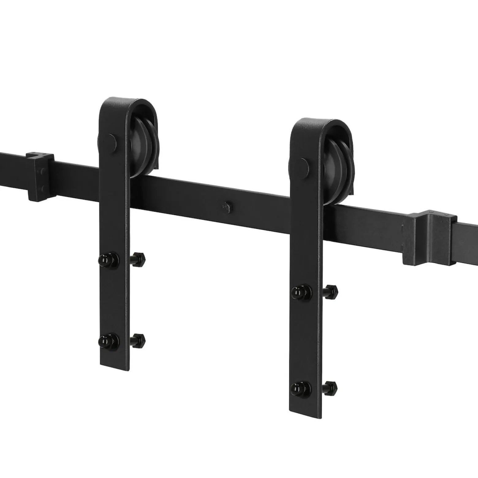 System do drzwi przesuwnych 183 cm z ozdobnymi okuciami do 100 kg