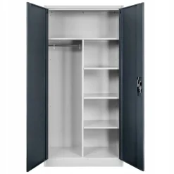 Szafa Metalowa Na Odzież Socjalna Pracownicza 185x90x45cm Mega-M