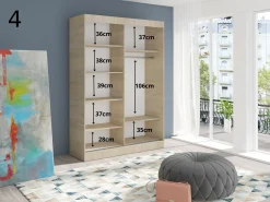 Szafa Przesuwna 200x200cm ARTISAN Półki + WieszakRóżne wnetrza PRODUCENT