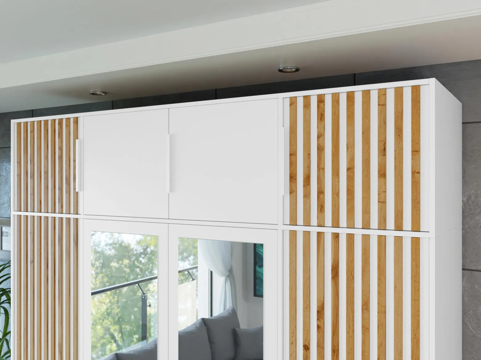 Szafa Bali Lux 4D z nadstawką