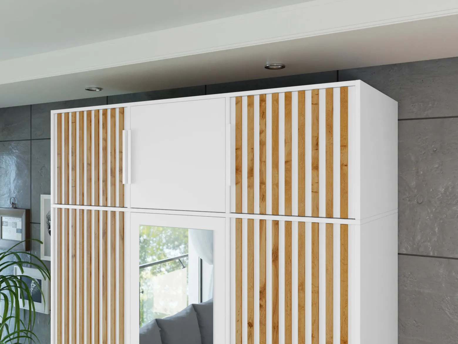 Szafa Bali Lux 3D z nadstawką