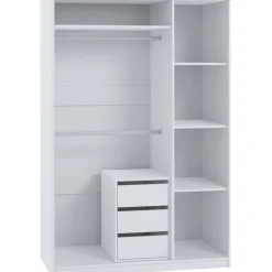 Szafa 3D BOSCO BO06 biały