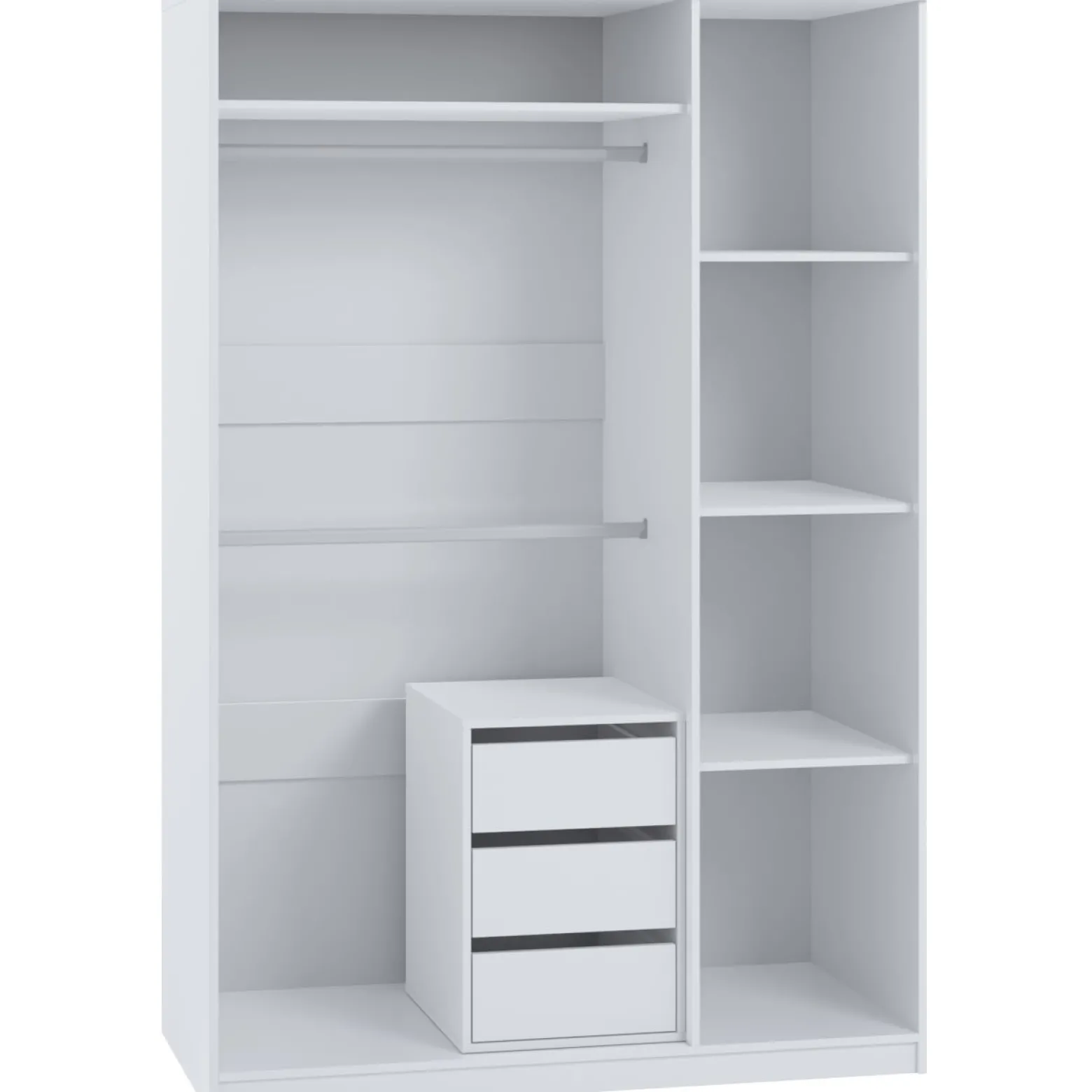 Szafa 3D BOSCO BO06 biały