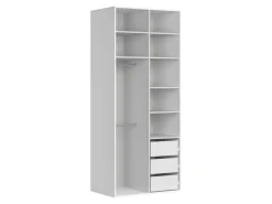 Szafa dwudrzwiowa Flex 100 cm kaszmir