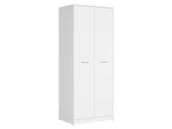 Szafa dwudrzwiowa Nepo Plus 80 cm biała