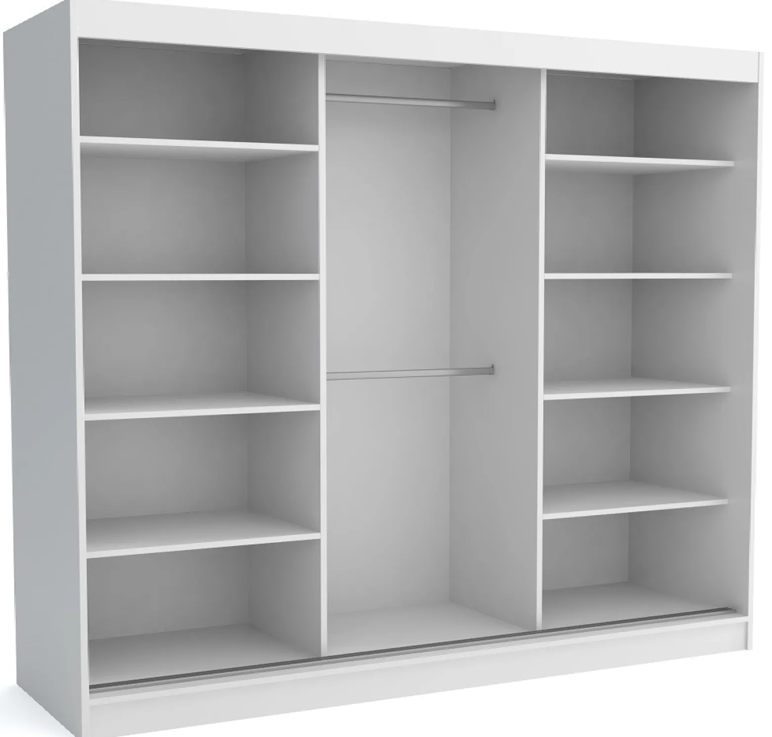 Szafa garderoba przesuwna WINDSOR 240 cm TOMY SONOMA