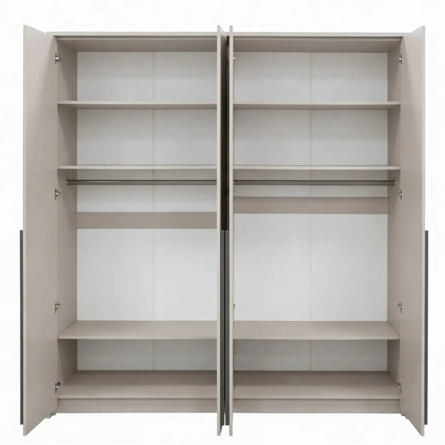 Szafa GIANA 210 cm 4-Drzwiowa Beż piaskowy – Szafa uchylna