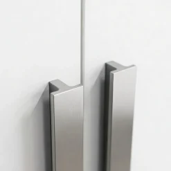 Szafa GIANA 105 cm 2-Drzwiowa Biała – Szafa z Drążkiem