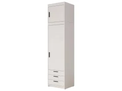 Szafa jednodrzwiowa Elena 1D3S + nadstawka