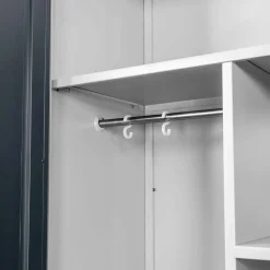 Szafa Metalowa Na Odzież Socjalna Pracownicza 185x90x45cm Mega-M