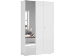 Szafa modułowa Flex 150 cm z drzwiami i lustrem biała