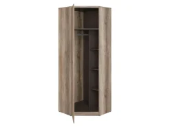 Szafa narożna Malcolm 75x75 cm dąb canyon monument nadruk