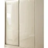 Szafa PEAK przesuwna 150 cm - Biała mat + lacobel biały