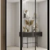 Szafa przesuwna 60 Cannes 2 160 czarny+czarny+czarny