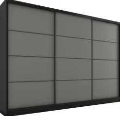 Szafa przesuwna 250 cm LOFT z półkami