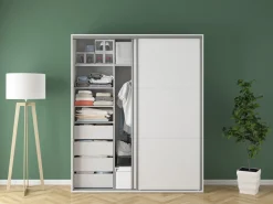 Szafa przesuwna Flex 180 cm biała
