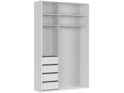 Szafa przesuwna Flex 150 cm biała