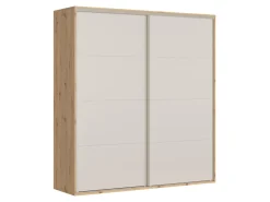 Szafa przesuwna Flex 220 cm dąb artisan/kaszmir