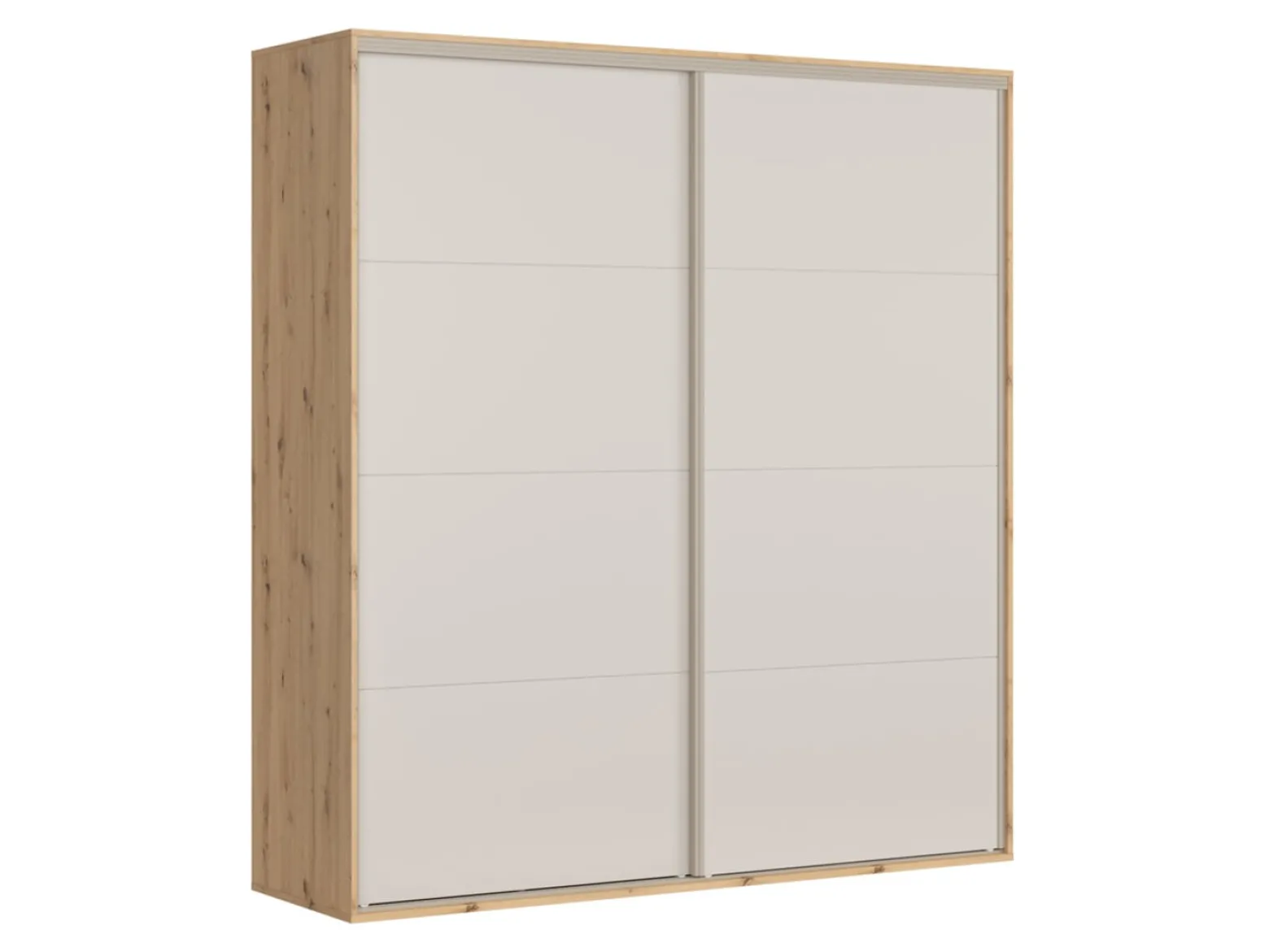 Szafa przesuwna Flex 220 cm dąb artisan/kaszmir