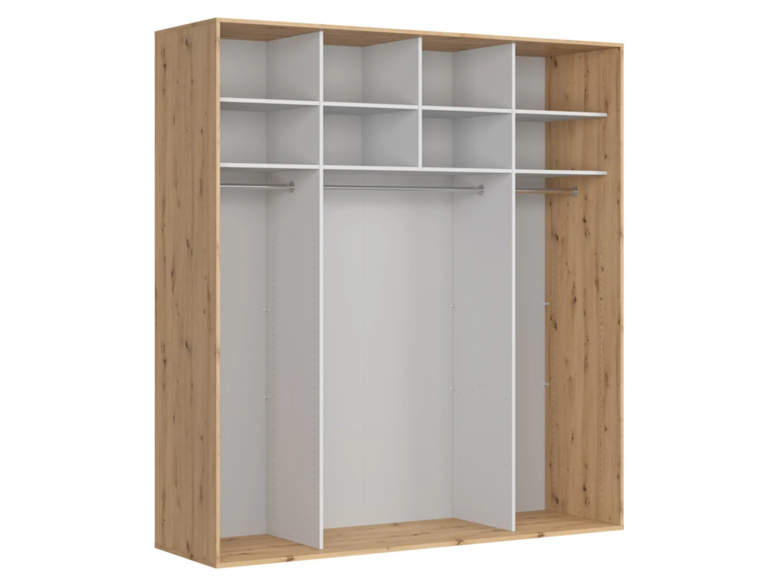 Szafa przesuwna Flex 220 cm dąb artisan/kaszmir