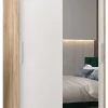 Szafa przesuwna Garderoba Tokyo 2 120 sonoma + biały