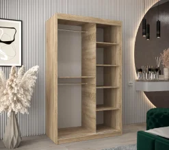 Szafa przesuwna Garderoba Tokyo 2 120 sonoma + biały