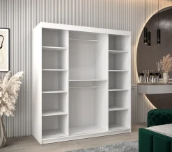 Szafa przesuwna Garderoba Verona 2 180 biały + sonoma