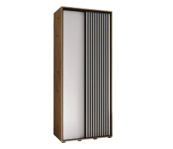 Szafa przesuwna SAPPORO 1 120 gł. 60 artisan/biały