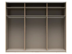 Szafa przesuwna Sindara 270 cm dąb artisan/szałwia Salbei