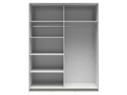 Szafa przesuwna Tetrix 153 cm z lustrem kaszmir