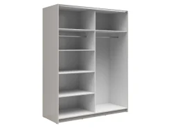 Szafa przesuwna Tetrix 183 cm z lustrem kaszmir