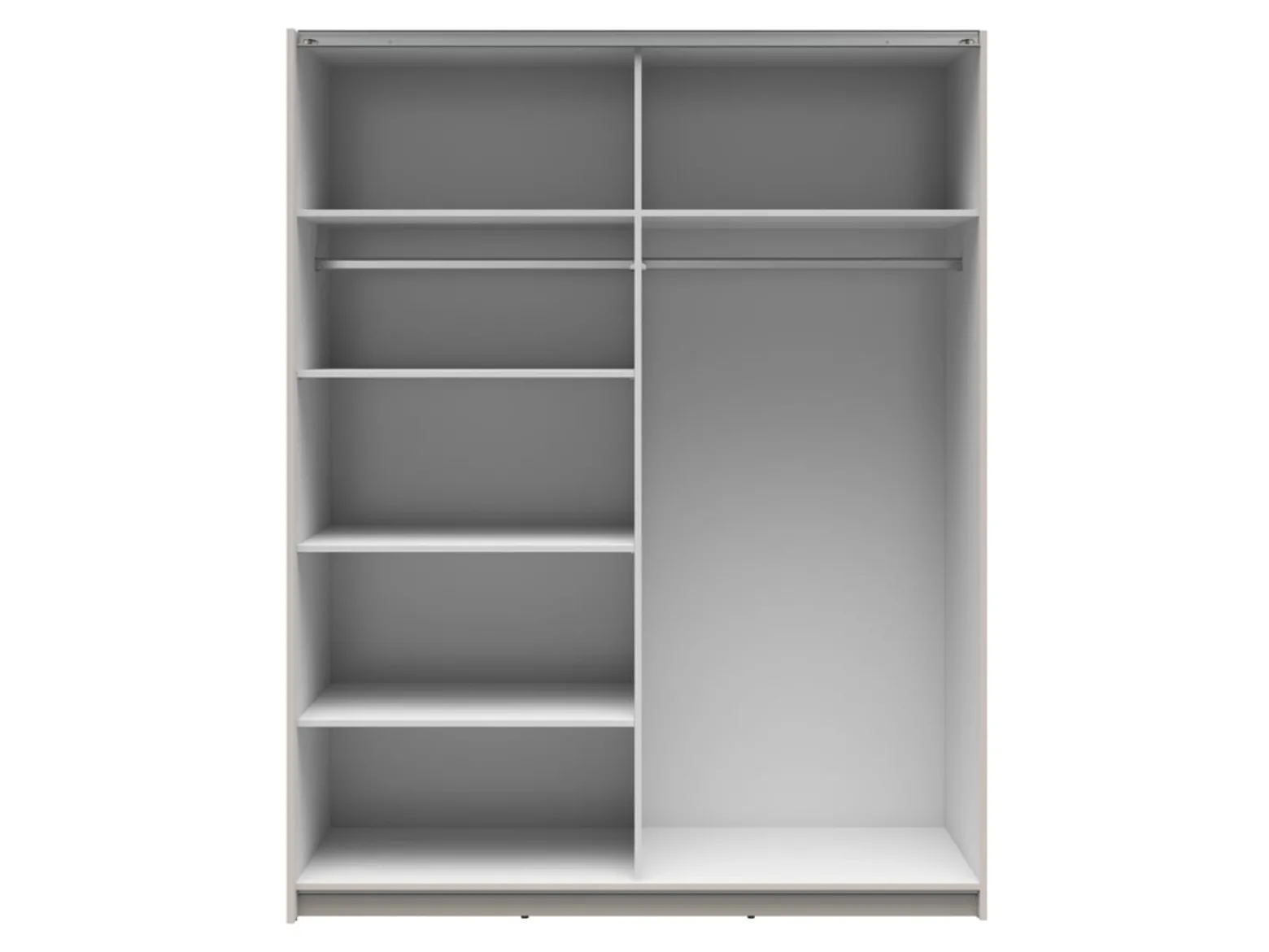 Szafa przesuwna Tetrix 183 cm z lustrem kaszmir